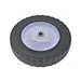 RUBBER WHEEL FITS/REPL. Wheel Diameter: 203mm 8'' Tread Width: 37mm 1-1/2''  Bore: 12.7mm 1/2''